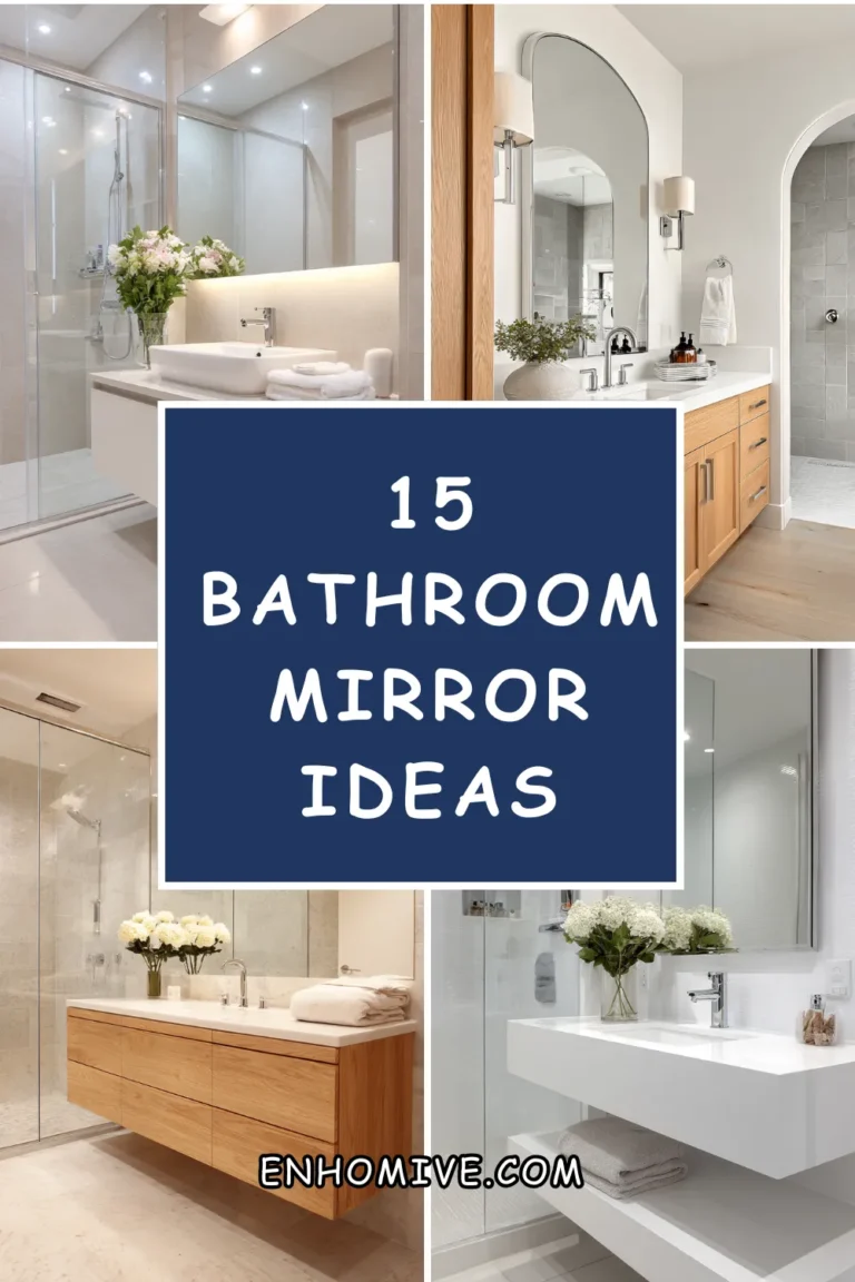 15 Bathroom Mirror Ideas That Elevate the Space