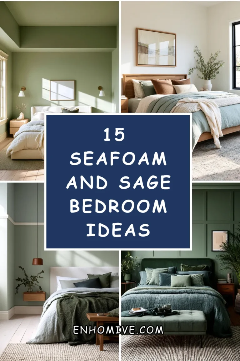 15 Seafoam and Sage Bedroom Ideas for a Serene Fall Color Refresh