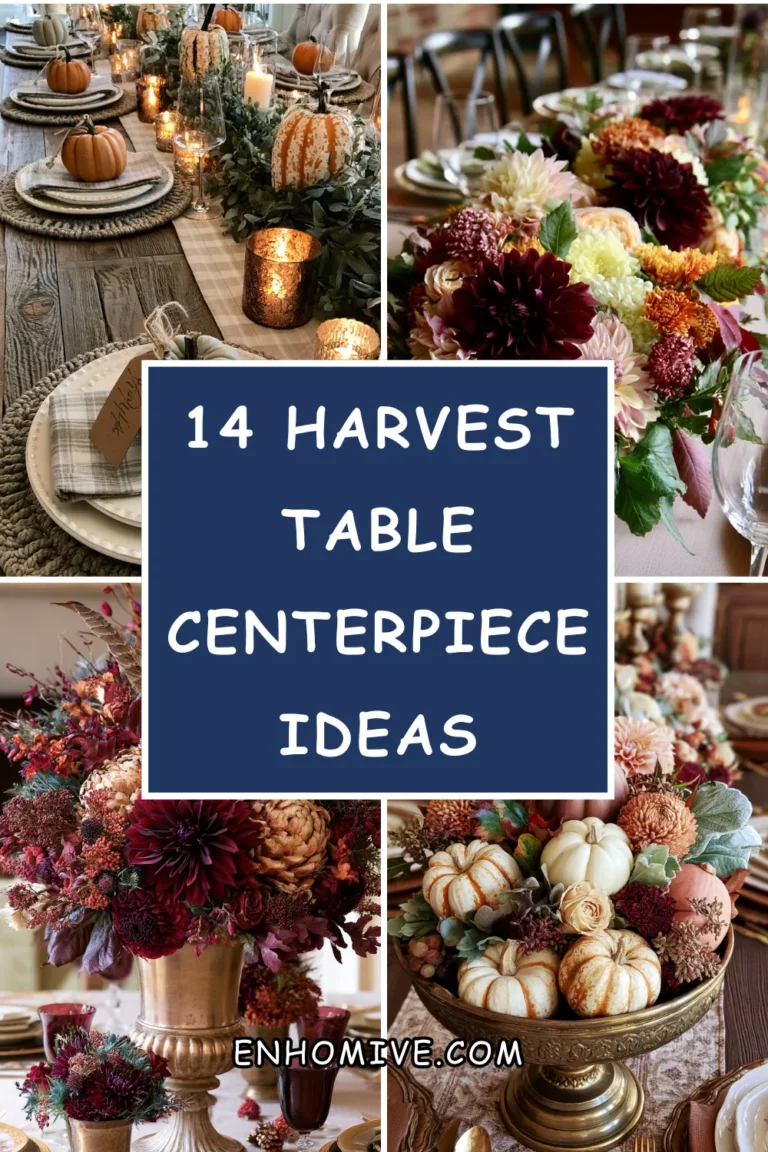 14 Harvest Table Centerpiece Ideas for an Elegant Thanksgiving Spread 17 14 Harvest Table Centerpiece Ideas for an Elegant Thanksgiving Spread