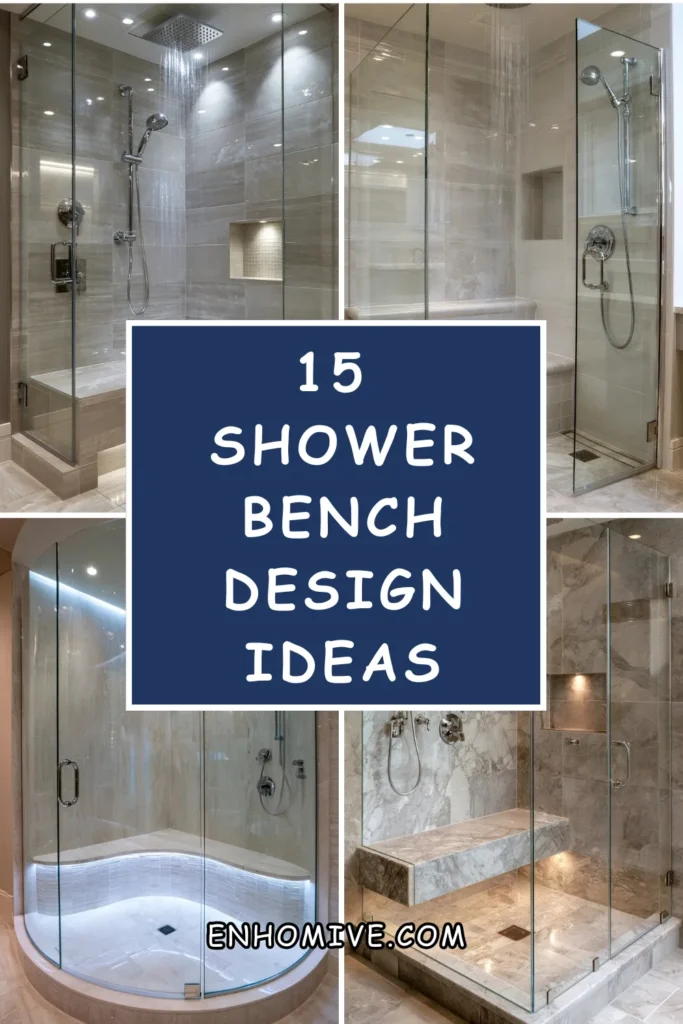 15 Shower Bench Design Ideas 1 How 84