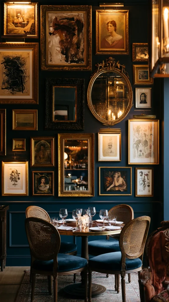 14 Autumnal Maximalist Dining Room Ideas Layered With Texture and Color 7 cd 6