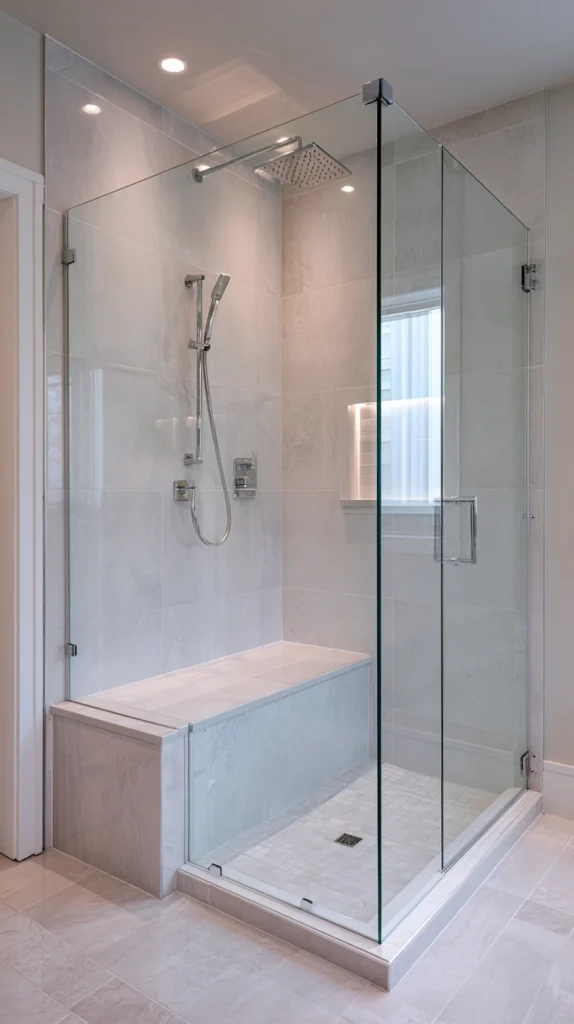 15 Shower Bench Design Ideas 2 ed 1 3