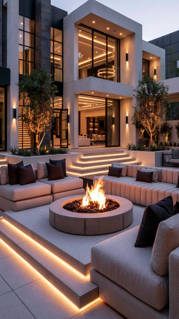 15 Fall Fire Pit Entertaining Ideas With Cozy Seating Arrangements 11 ed 10 1