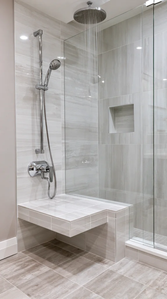 15 Shower Bench Design Ideas 11 ed 10 3