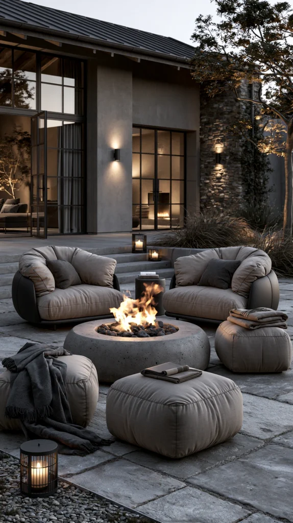 15 Fall Fire Pit Entertaining Ideas With Cozy Seating Arrangements 12 ed 11 1