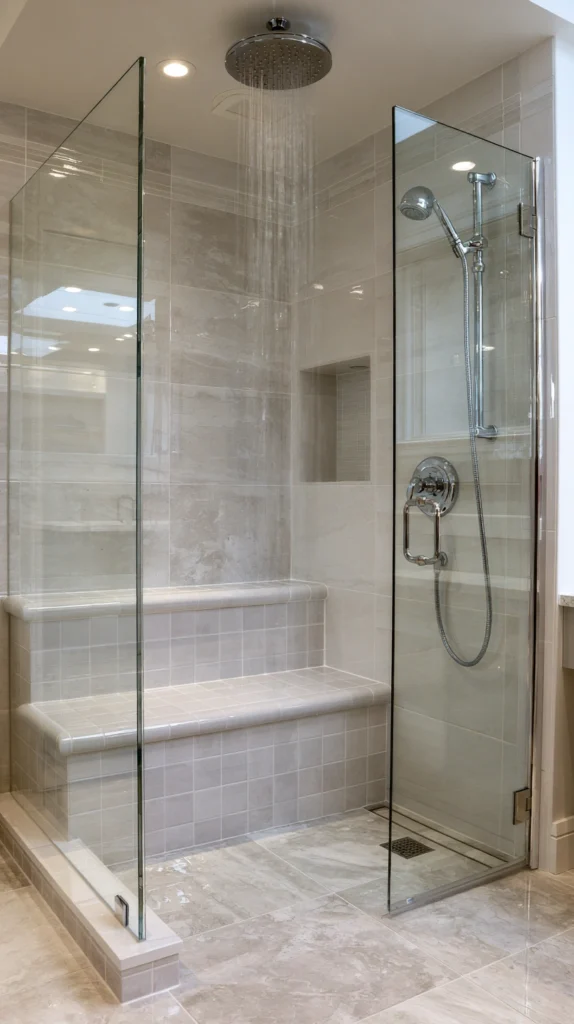 15 Shower Bench Design Ideas 14 ed 13 3