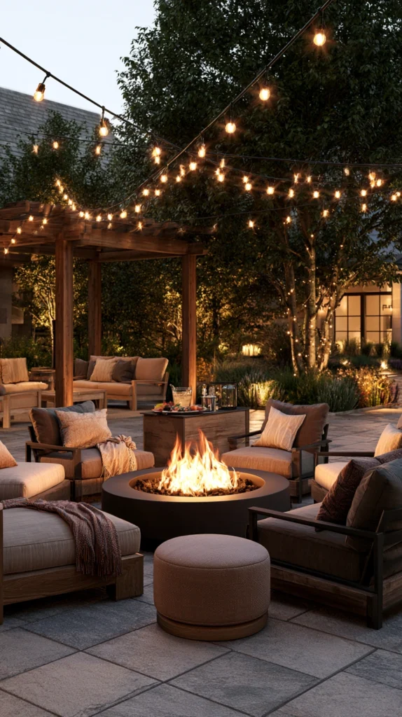15 Fall Fire Pit Entertaining Ideas With Cozy Seating Arrangements 16 ed 15 1