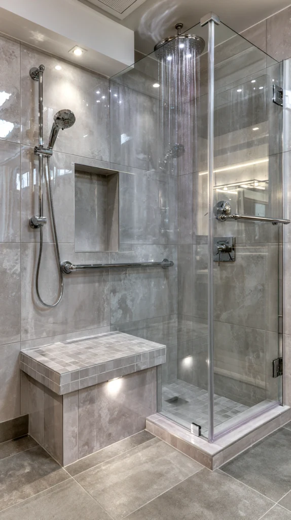 15 Shower Bench Design Ideas 16 ed 15 2