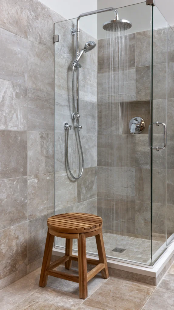 15 Shower Bench Design Ideas 4 ed 3 3