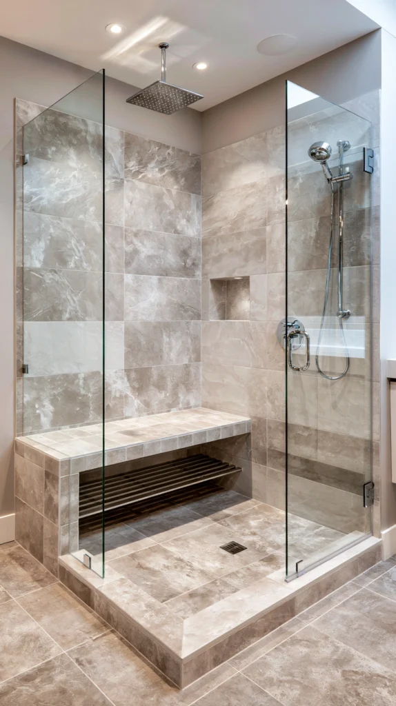 15 Shower Bench Design Ideas 6 ed 5 3