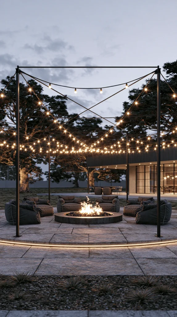 15 Fall Fire Pit Entertaining Ideas With Cozy Seating Arrangements 9 ed 8 1