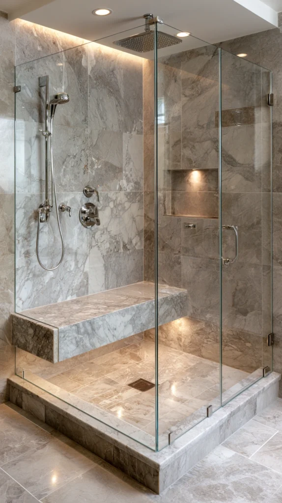 15 Shower Bench Design Ideas 9 ed 8 3