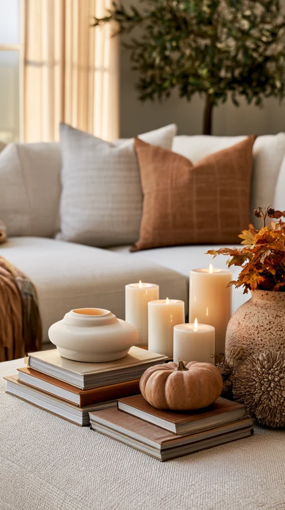 14 Fall Coffee Table Styling Ideas 14 fc 13