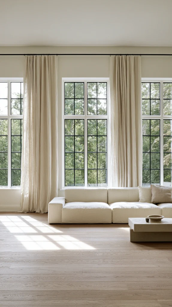 7 Living Room Curtain Ideas to Frame Your Windows 2 fd 1 7