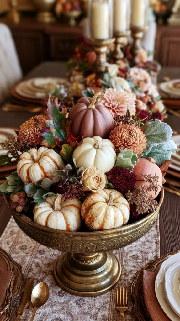 14 Harvest Table Centerpiece Ideas for an Elegant Thanksgiving Spread 3 fd 2 2