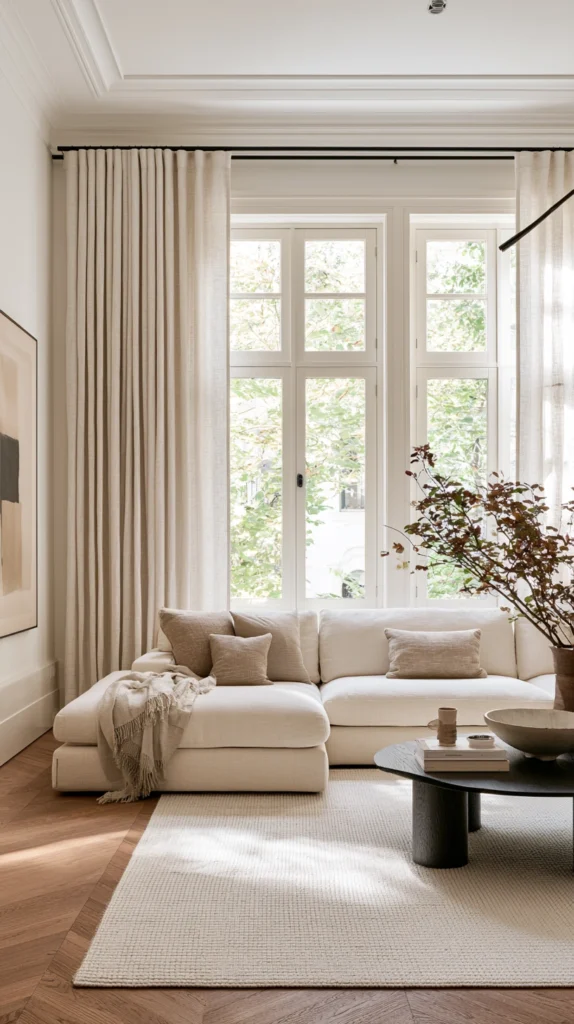 7 Living Room Curtain Ideas to Frame Your Windows 4 fd 3 7