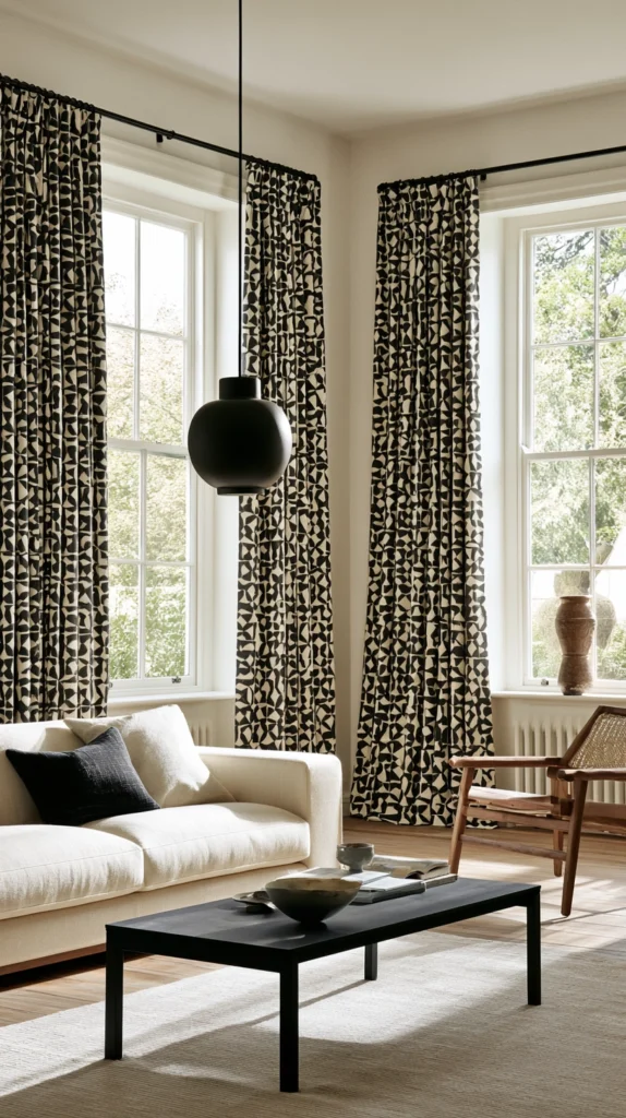 7 Living Room Curtain Ideas to Frame Your Windows 6 fd 5 7