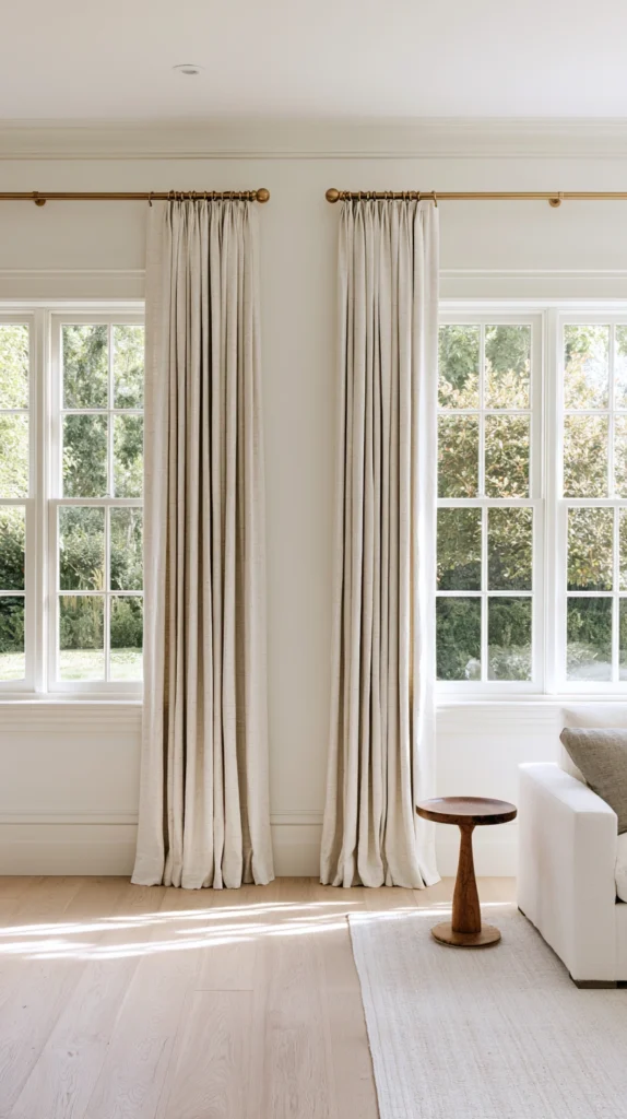 7 Living Room Curtain Ideas to Frame Your Windows 7 fd 6 7