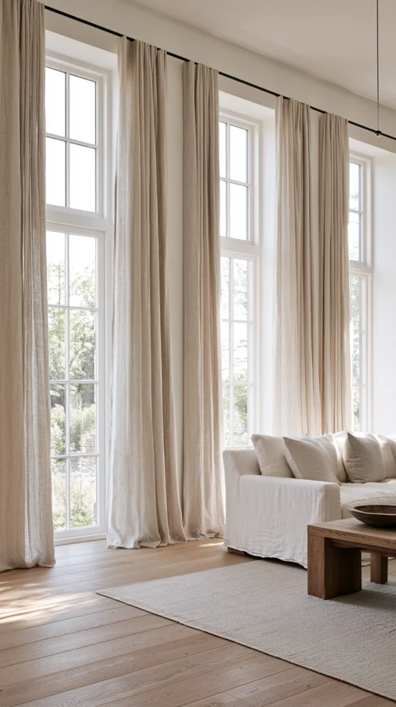 7 Living Room Curtain Ideas to Frame Your Windows 8 fd 7 7