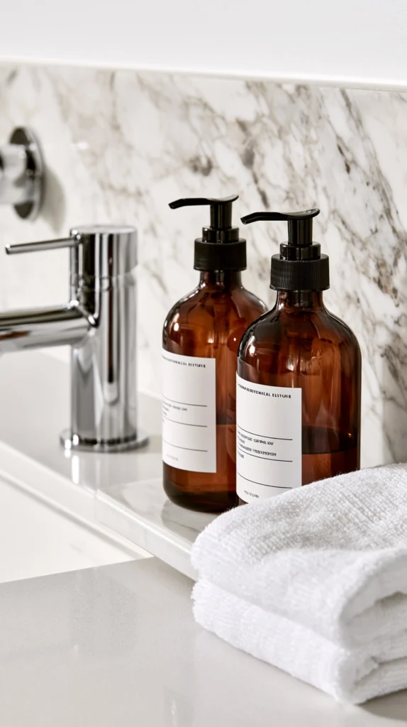 12 Bathroom Shelf Styling Ideas for Function and Flair 3 ff 2