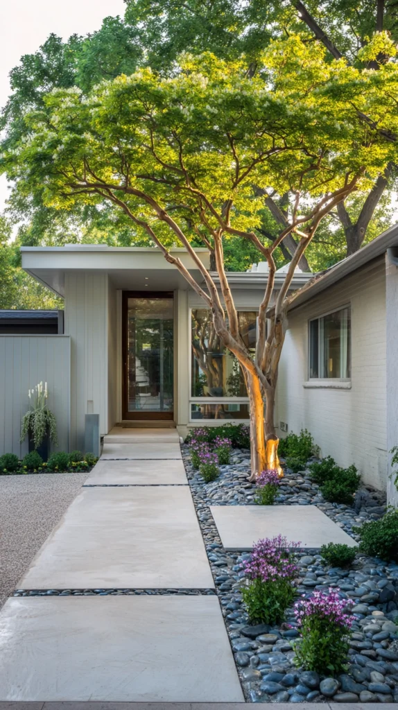 14 No-Grass Front Yard Ideas That Still Look Lush 12 fg 11 2