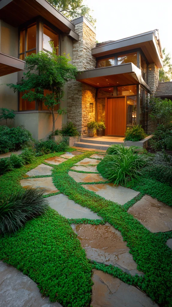 14 No-Grass Front Yard Ideas That Still Look Lush 15 fg 14