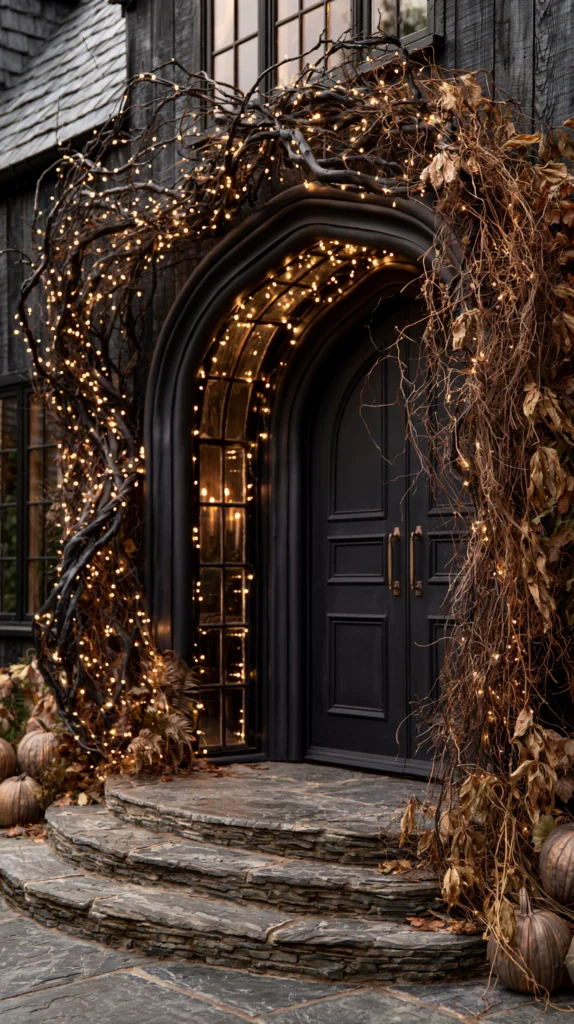 15 Witchcore Fall Porch Ideas for a Moody, Enchanting Entrance 7 rf 6