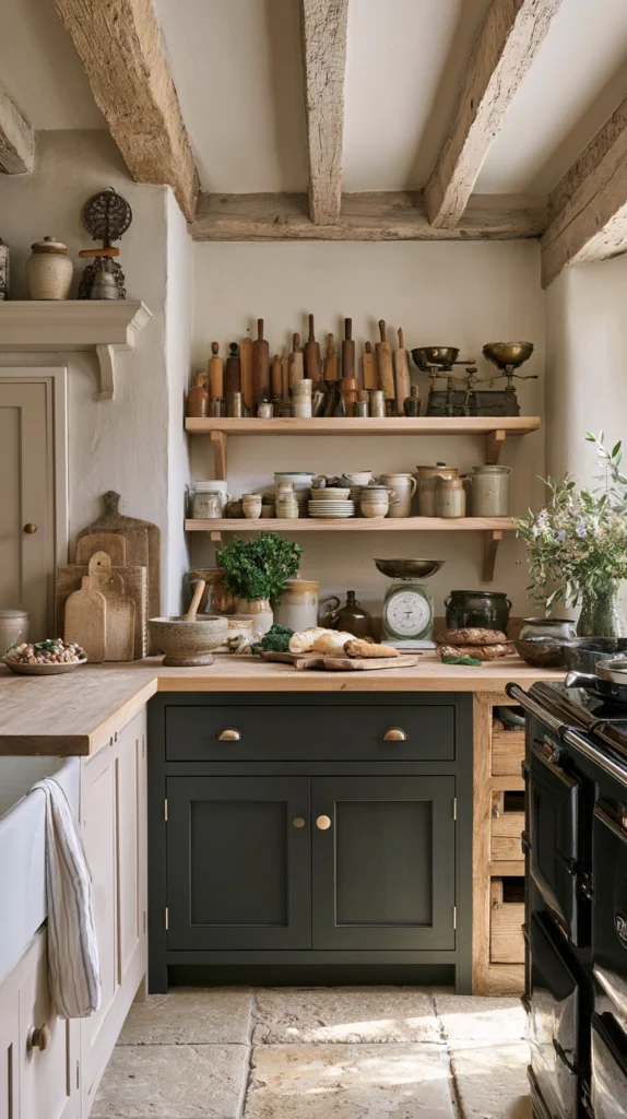 15 Fall Cottagecore Kitchen Ideas With Warm Wood and Dried Botanicals 13 ws 12
