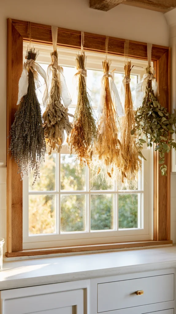 15 Fall Cottagecore Kitchen Ideas With Warm Wood and Dried Botanicals 3 ws 2
