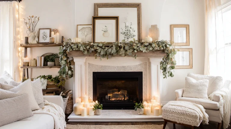 9 Cozy Thanksgiving Mantel Decor Ideas